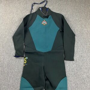 Mares Wetsuit Adults Medium Blue Black Latitude Line‎ 25 Parallel 2MM Mens